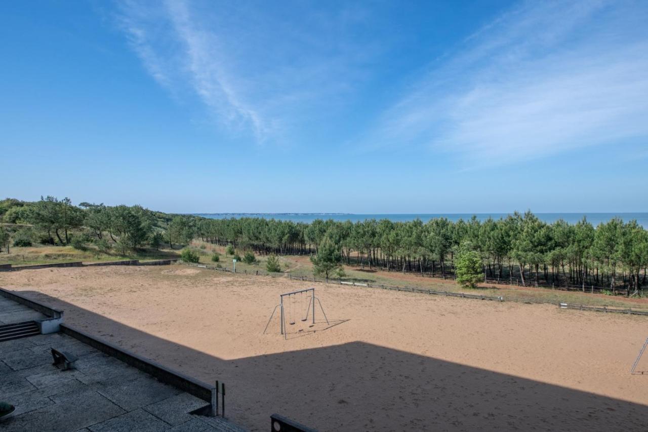 Appartement Face Mer Et Aux Pins Сен-Бревен-ле-Пен Екстериор снимка
