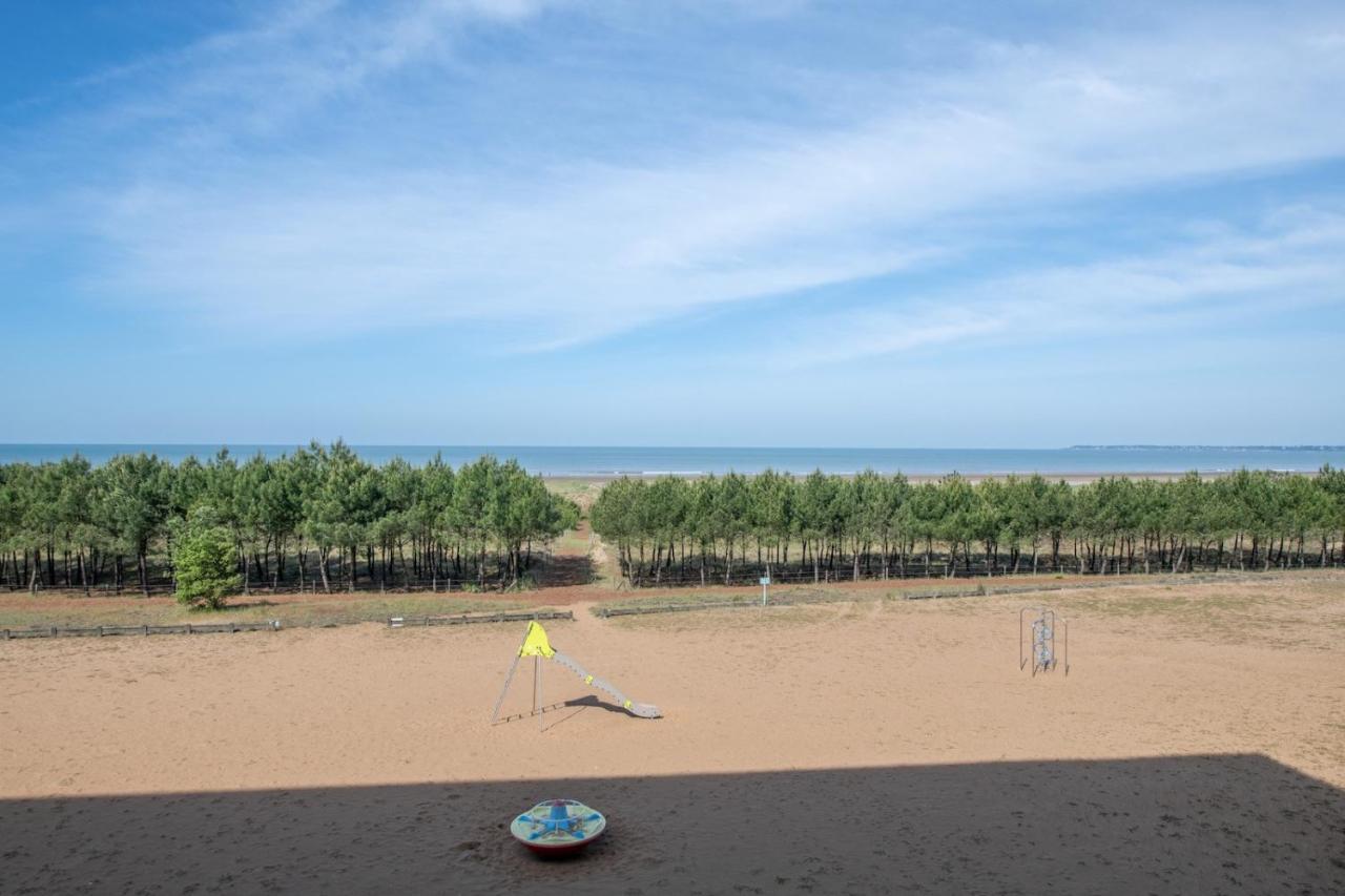 Appartement Face Mer Et Aux Pins Сен-Бревен-ле-Пен Екстериор снимка